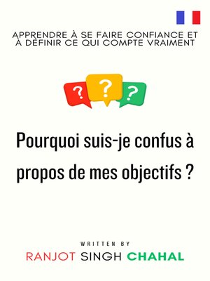 cover image of Pourquoi suis-je confus à propos de mes objectifs ?